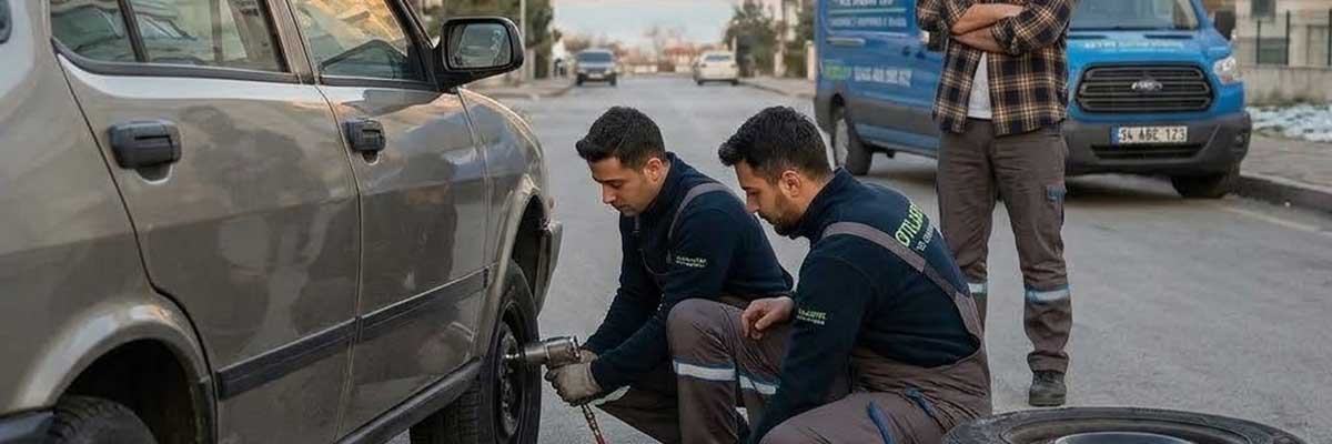 Yerinde Stepne Değişimi Hizmeti